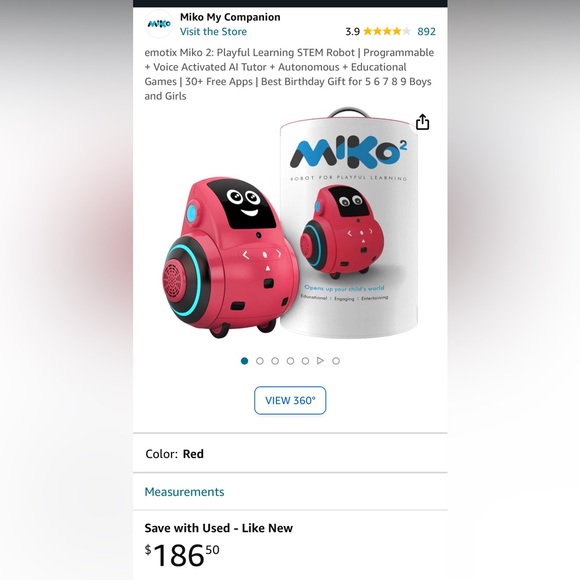 MIKO 2- Robot Toy- Brand New and Sealed - Picture 4 of 4